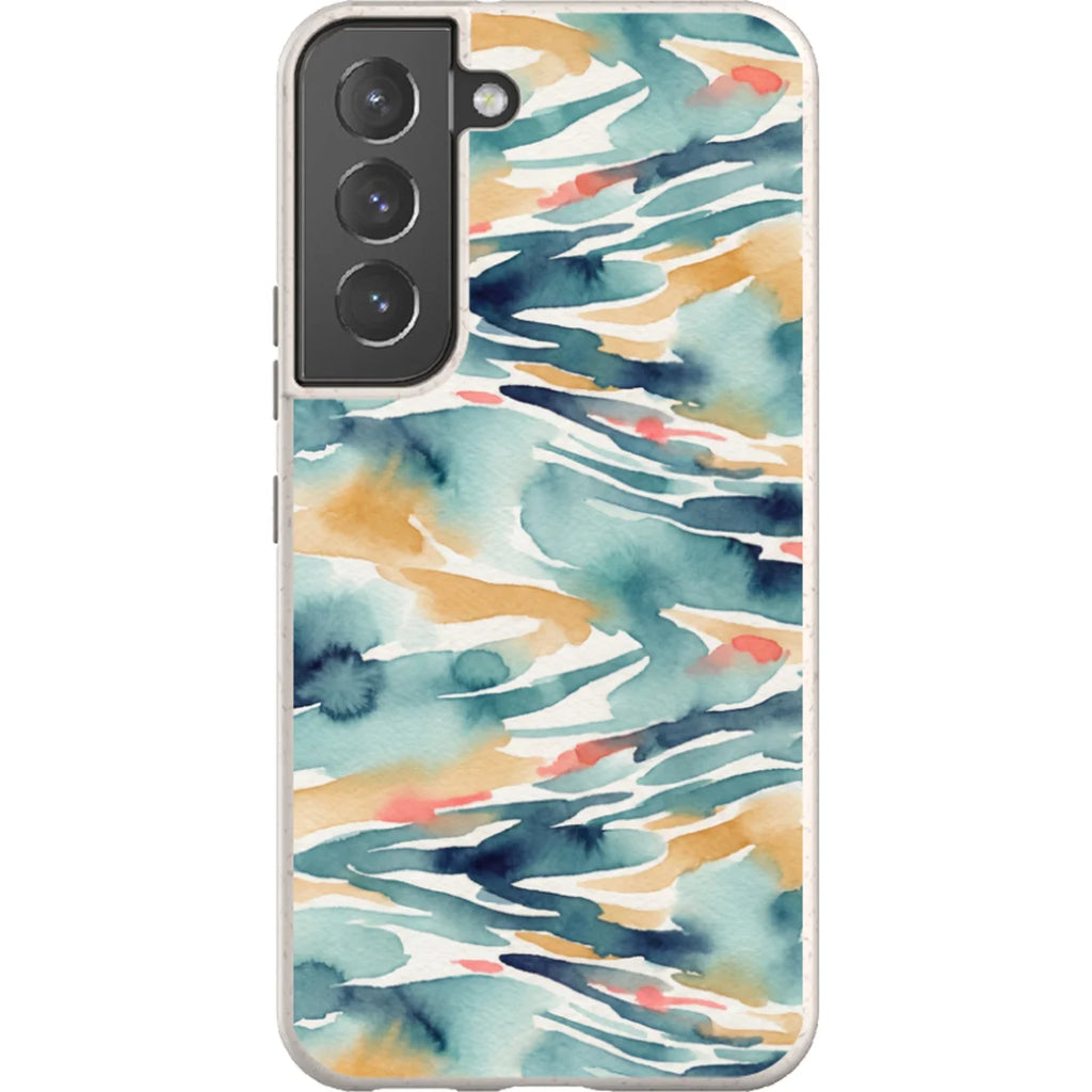 River Reflection Pattern Crop by Tobi Akinyemi — S22 Samsung Galaxy Bio-degradable Case — Finnaij