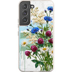 Nordic Wildflowers by Frida Lövström — S22 Samsung Galaxy Bio-degradable Case — Finnaij