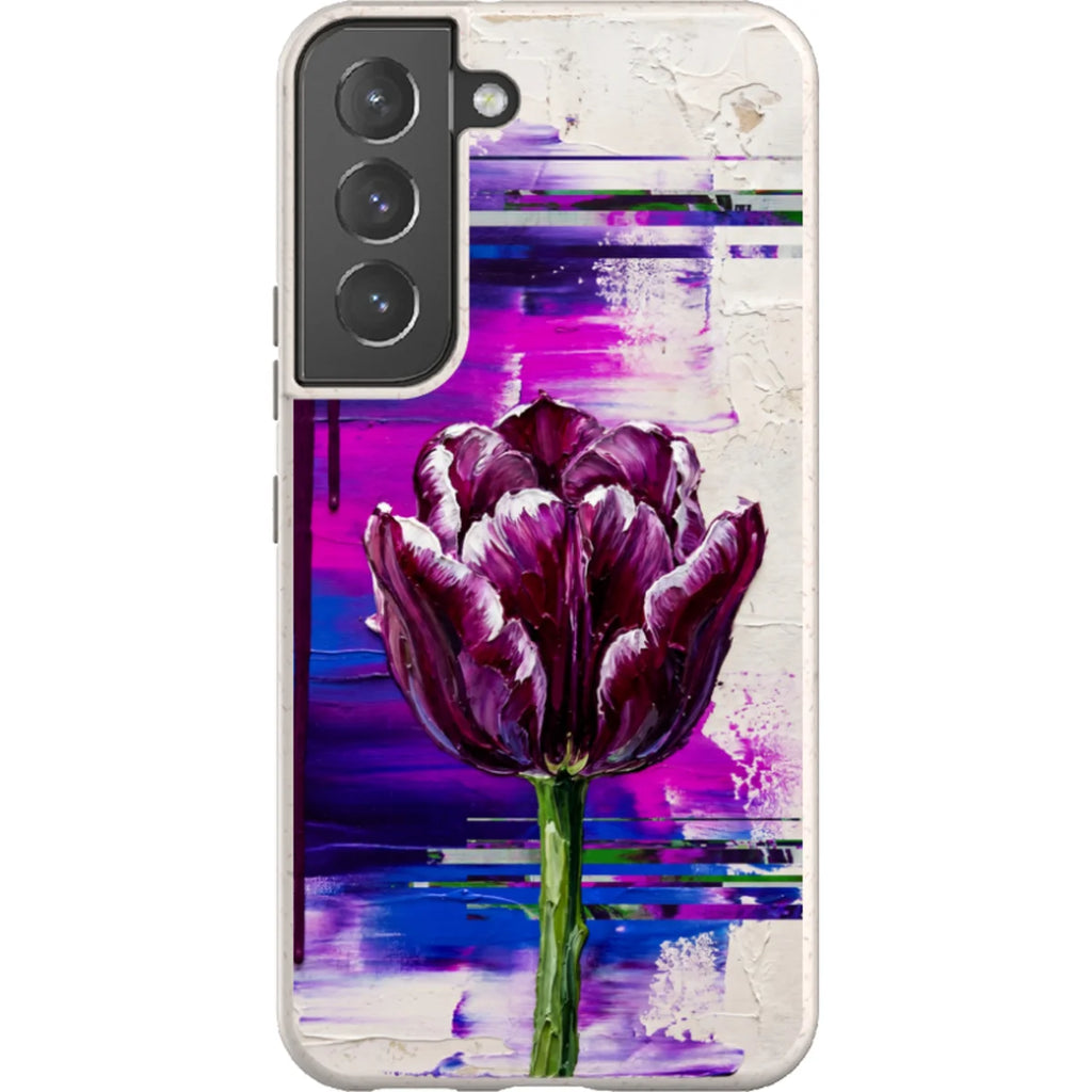 Single Dramatic Tulip by Frida Lövström — S22 Samsung Galaxy Bio-degradable Case — Finnaij