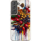 Autumn Berries and Botanicals by Frida Lövström — S22 Samsung Galaxy Bio-degradable Case — Finnaij