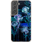 Deep-Sea Underwater Botanical Fantasy by Frida Lövström — S22 Samsung Galaxy Bio-degradable Case — Finnaij