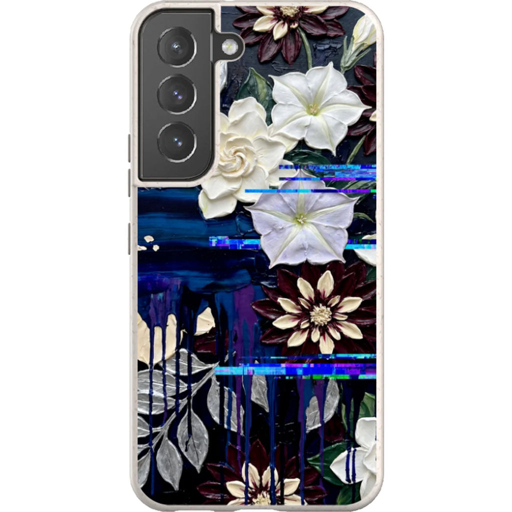 Midnight Garden by Frida Lövström — S22 Samsung Galaxy Bio-degradable Case — Finnaij