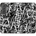 Black-White Grunge — S22 Wallet Case — Finnaij