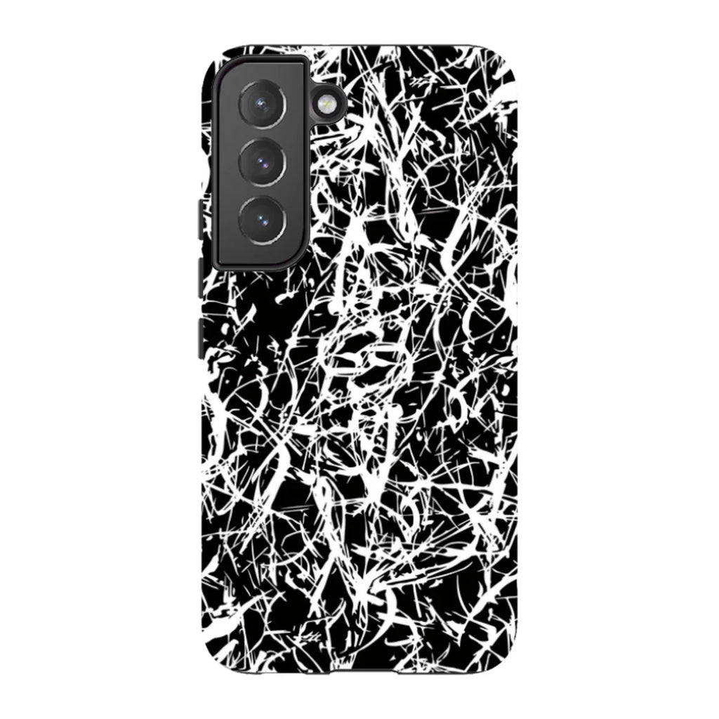 Black-White Grunge — S22 Tough Case — Finnaij