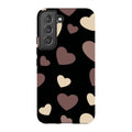 White & Black Hearts — S22 Tough Case — Finnaij