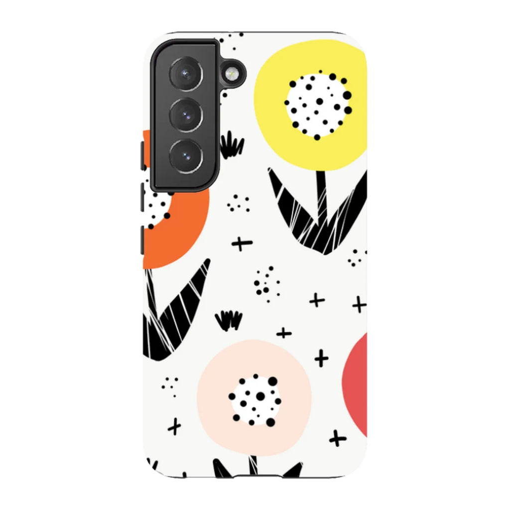 Botanical Doodle — S22 Tough Case — Finnaij
