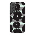 Bold Floral Black — S22 Tough Case — Finnaij