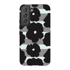 Bold Floral Black — S22 Tough Case — Finnaij