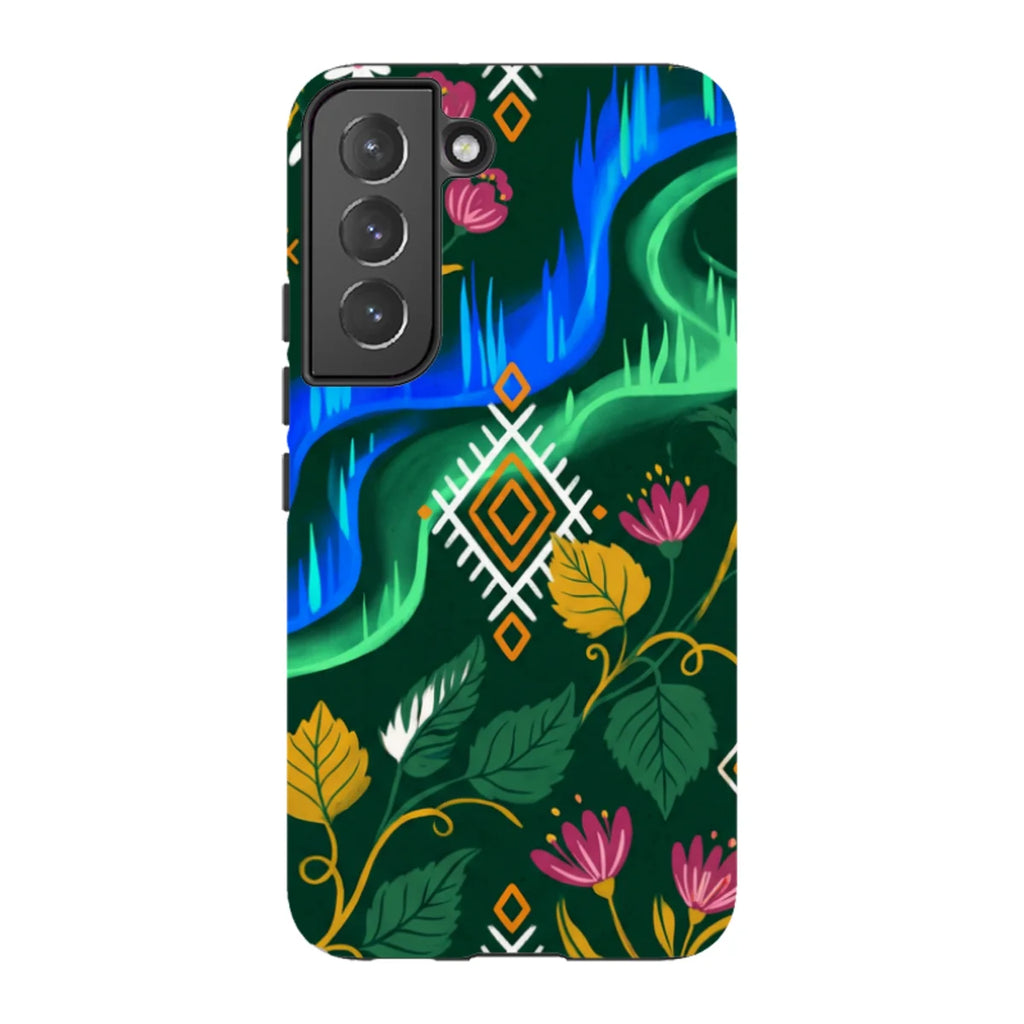 Aurora Birch Bloom by Aino Kallio — S22 Tough Case — Finnaij