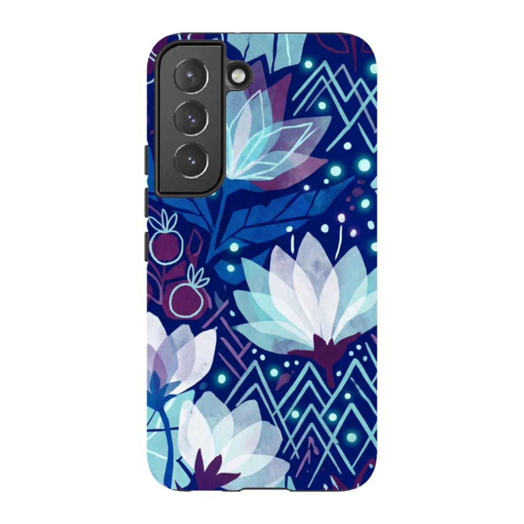 Frozen Lake Petals by Aino Kallio — S22 Tough Case — Finnaij