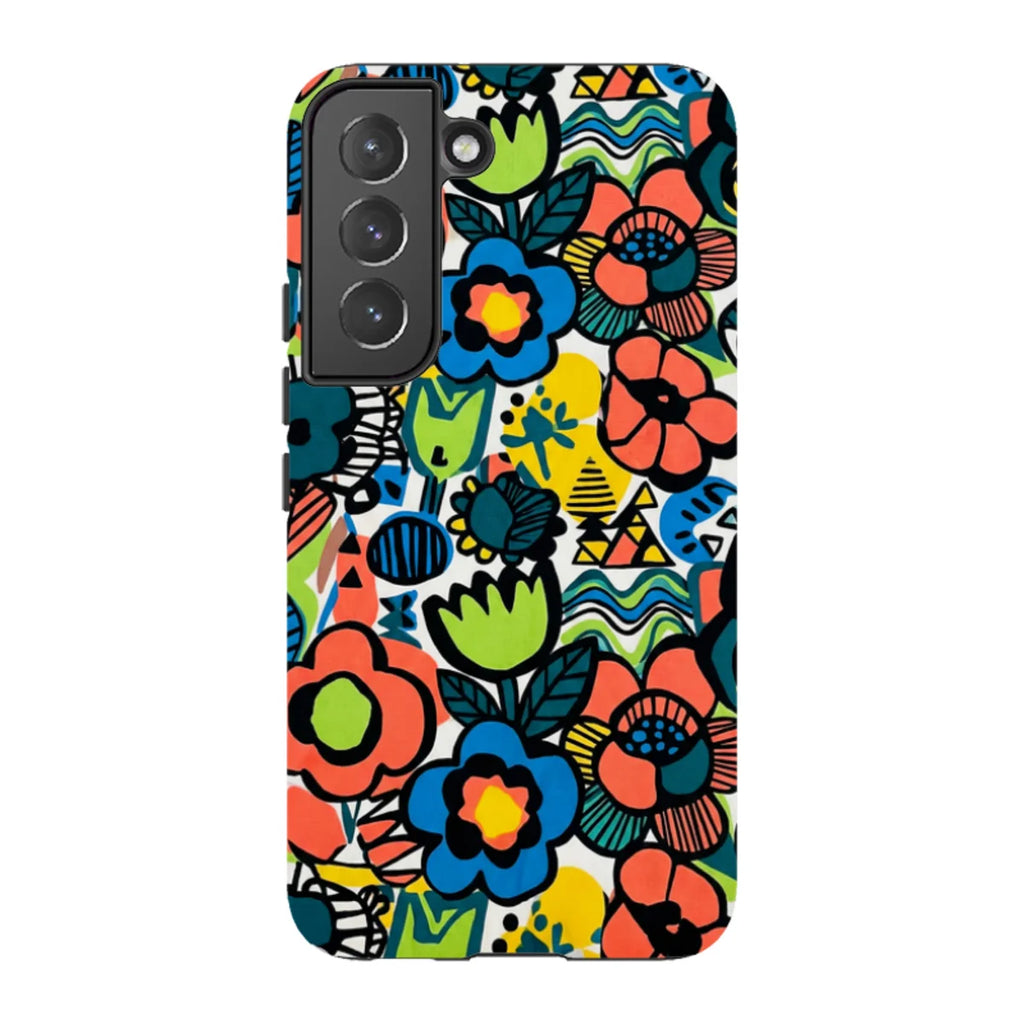 Floral Street Nordic by Salla Niemi — S22 Tough Case — Finnaij