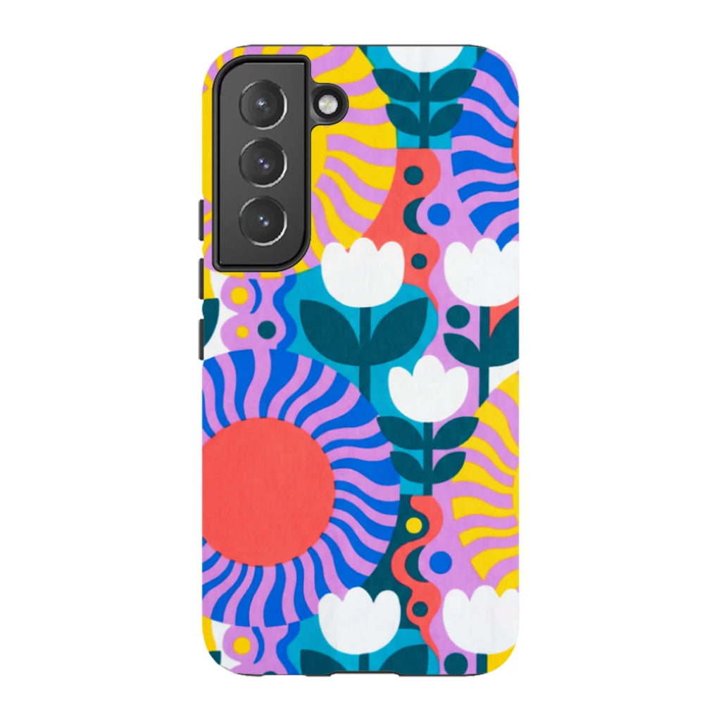 Midnight Sun Mod Bloom by Salla Niemi — S22 Tough Case — Finnaij