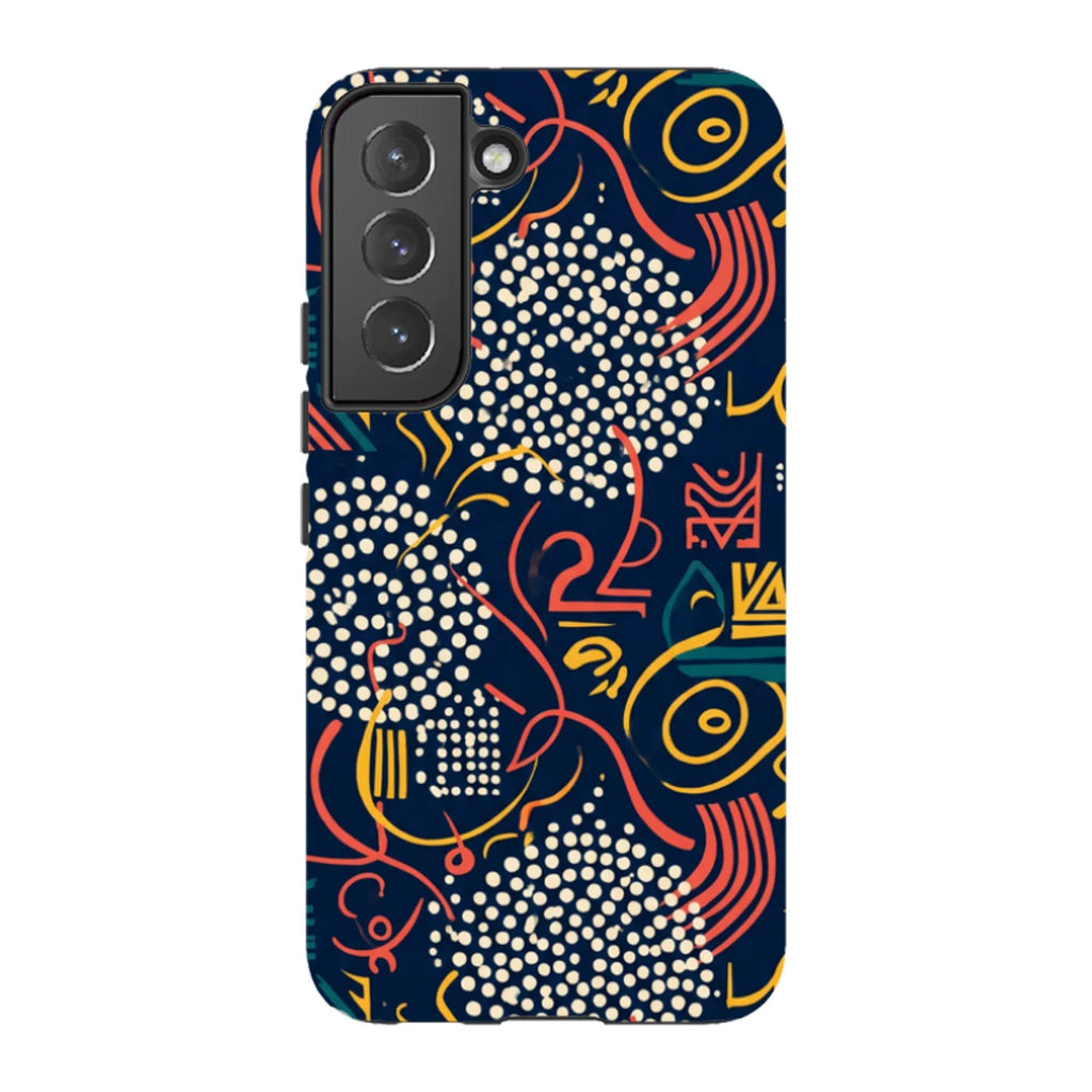 Adire Nightfall by Ada Okoye — Tough Case for Samsung — Finnaij