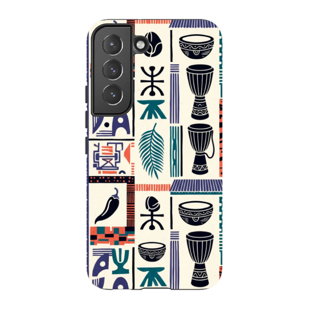Market Day Icons by Ada Okoye — S22 Tough Case — Finnaij