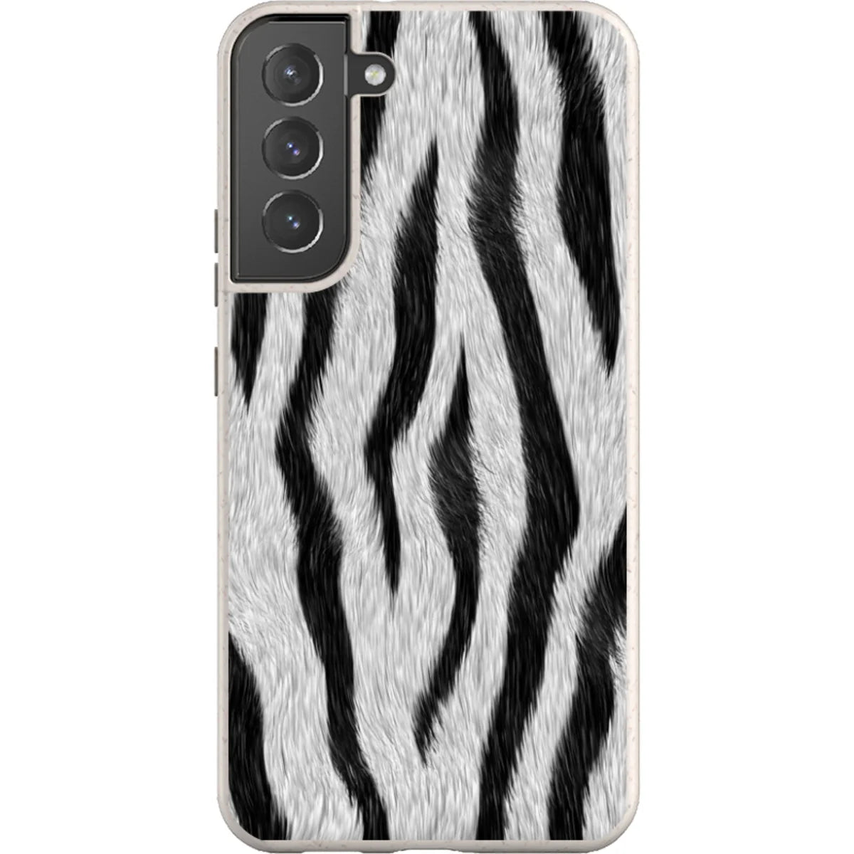 Zebra Groove — S22 Plus Samsung Galaxy Bio-degradable Case — Finnaij