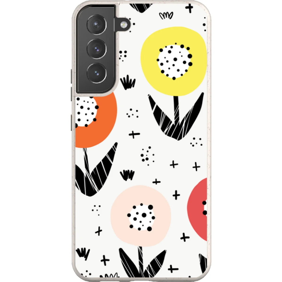 Botanical Doodle — S22 Plus Samsung Galaxy Bio-degradable Case — Finnaij