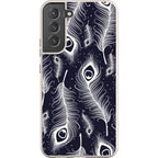 Feathers in Bloom — S23 Ultra Samsung Galaxy Bio-degradable Case — Finnaij