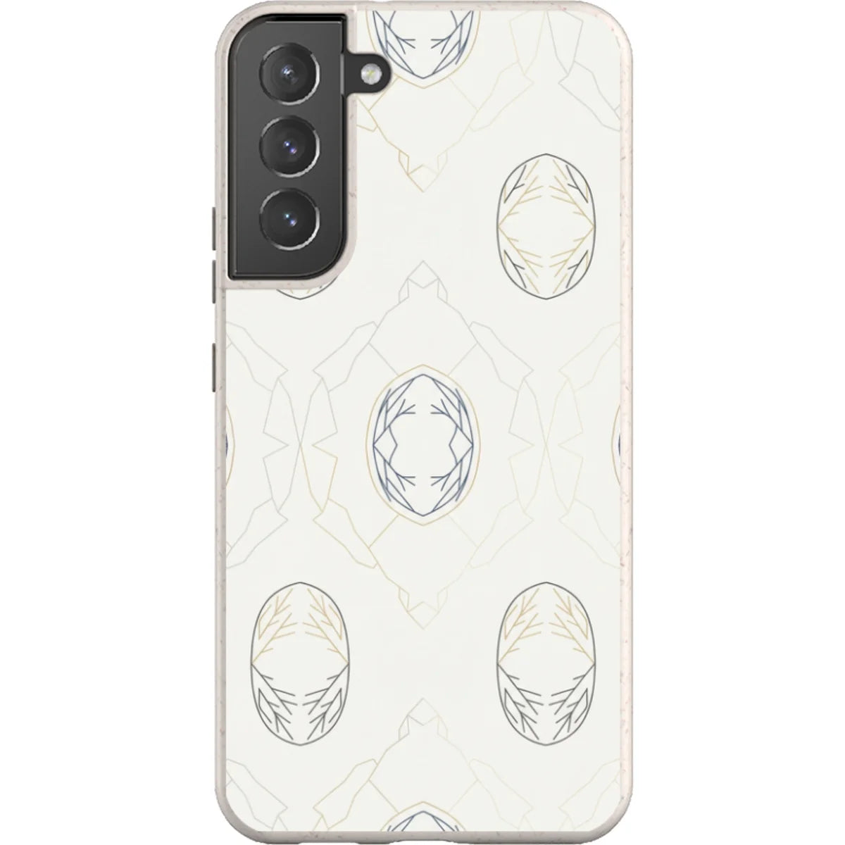 Frozen Lake Silence by Elsi Vaarala — S22 Plus Samsung Galaxy Bio-degradable Case — Finnaij