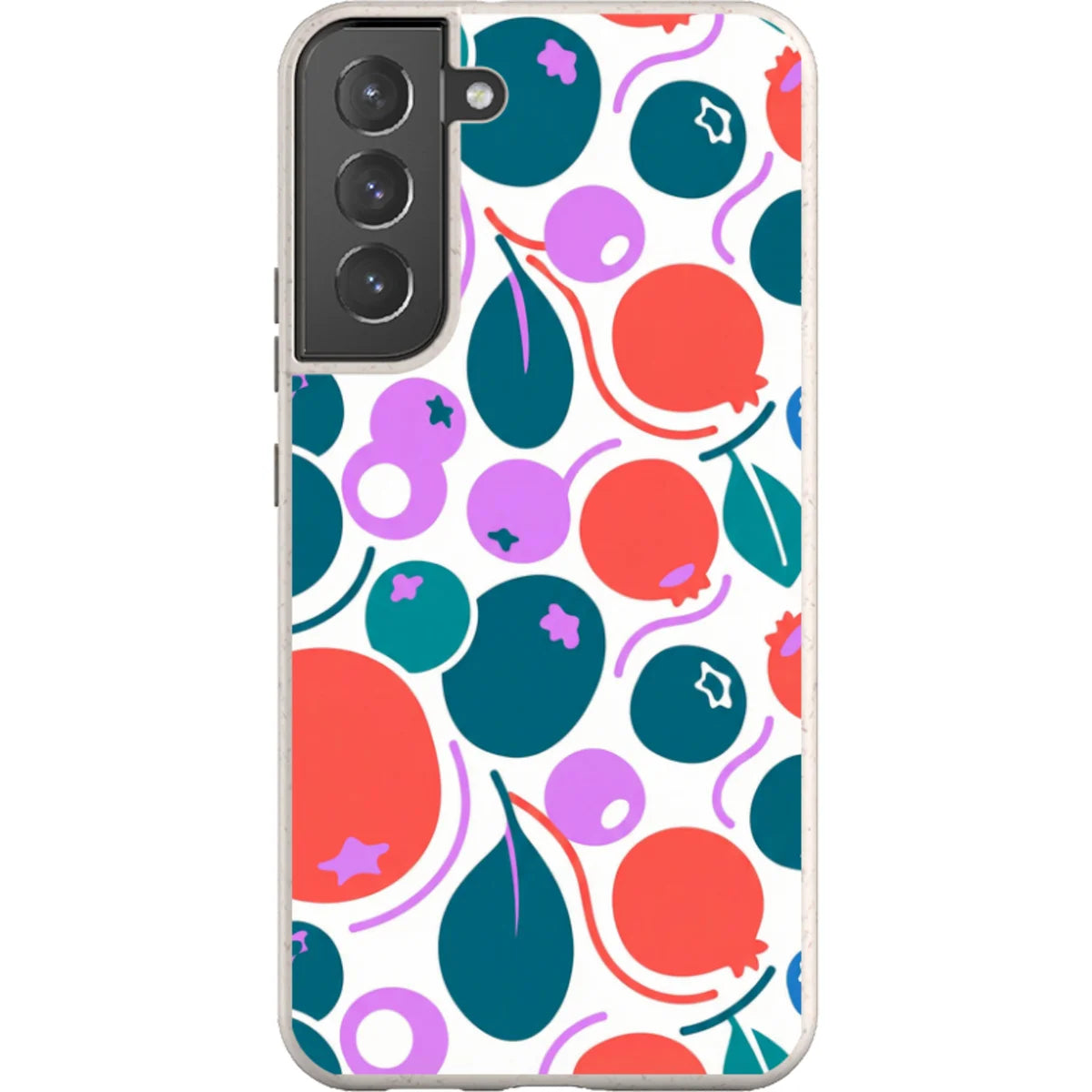 Berry Icon Remix by Salla Niemi — S22 Plus Samsung Galaxy Bio-degradable Case — Finnaij