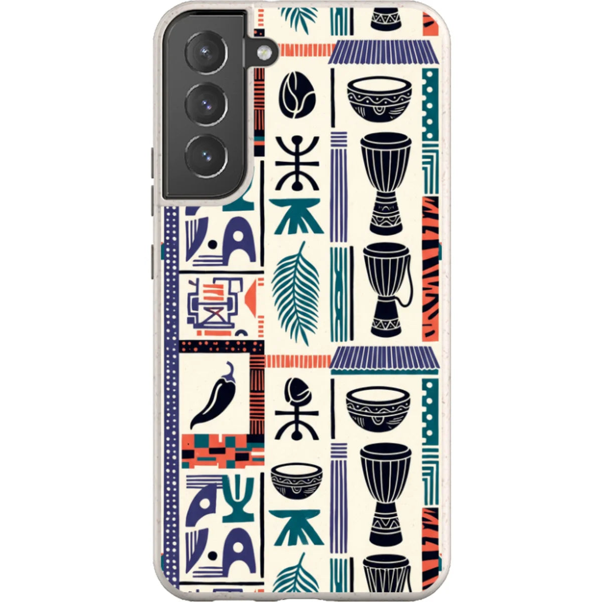 Market Day Icons by Ada Okoye — S22 Plus Samsung Galaxy Bio-degradable Case — Finnaij