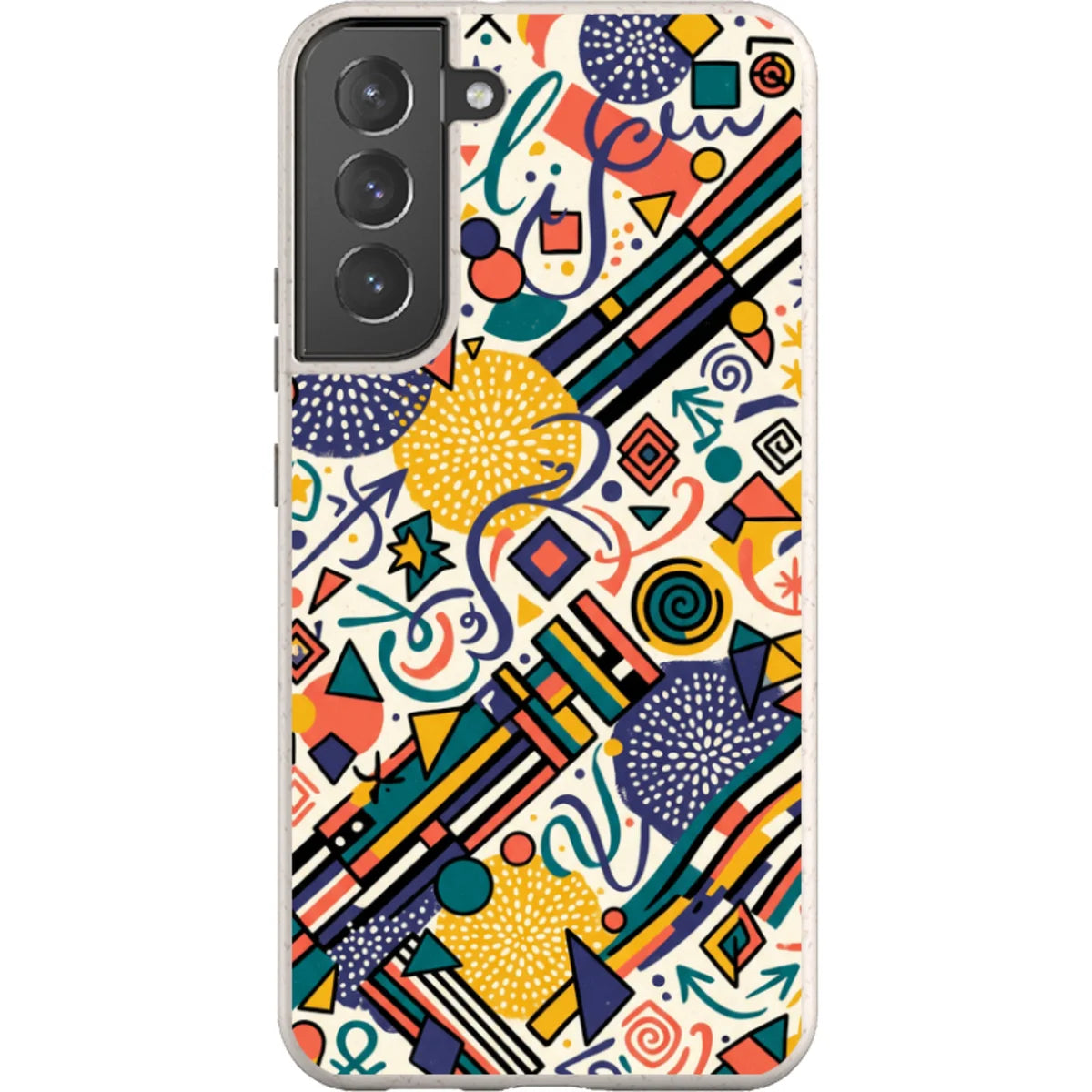 Festival Confetti (Daylight) by Ada Okoye — S22 Plus Samsung Galaxy Bio-degradable Case — Finnaij