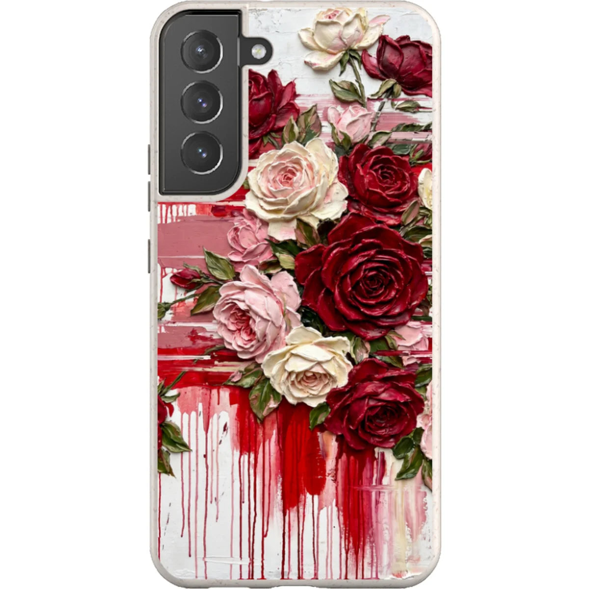 Roses by Frida Lövström — S22 Plus Samsung Galaxy Bio-degradable Case — Finnaij