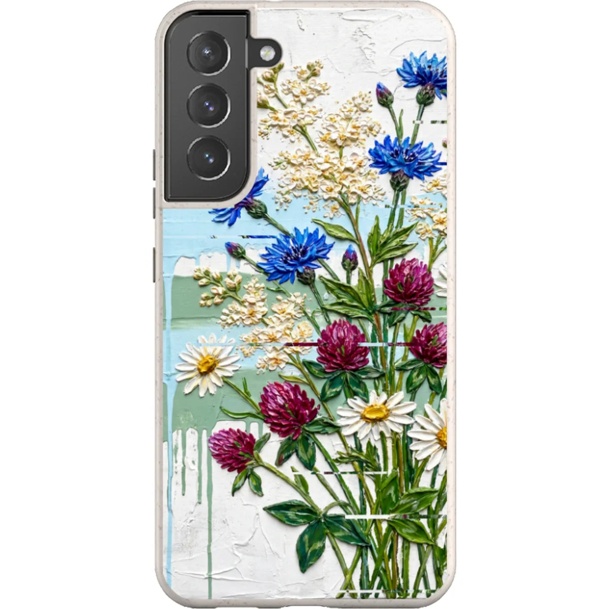Nordic Wildflowers by Frida Lövström — S22 Plus Samsung Galaxy Bio-degradable Case — Finnaij