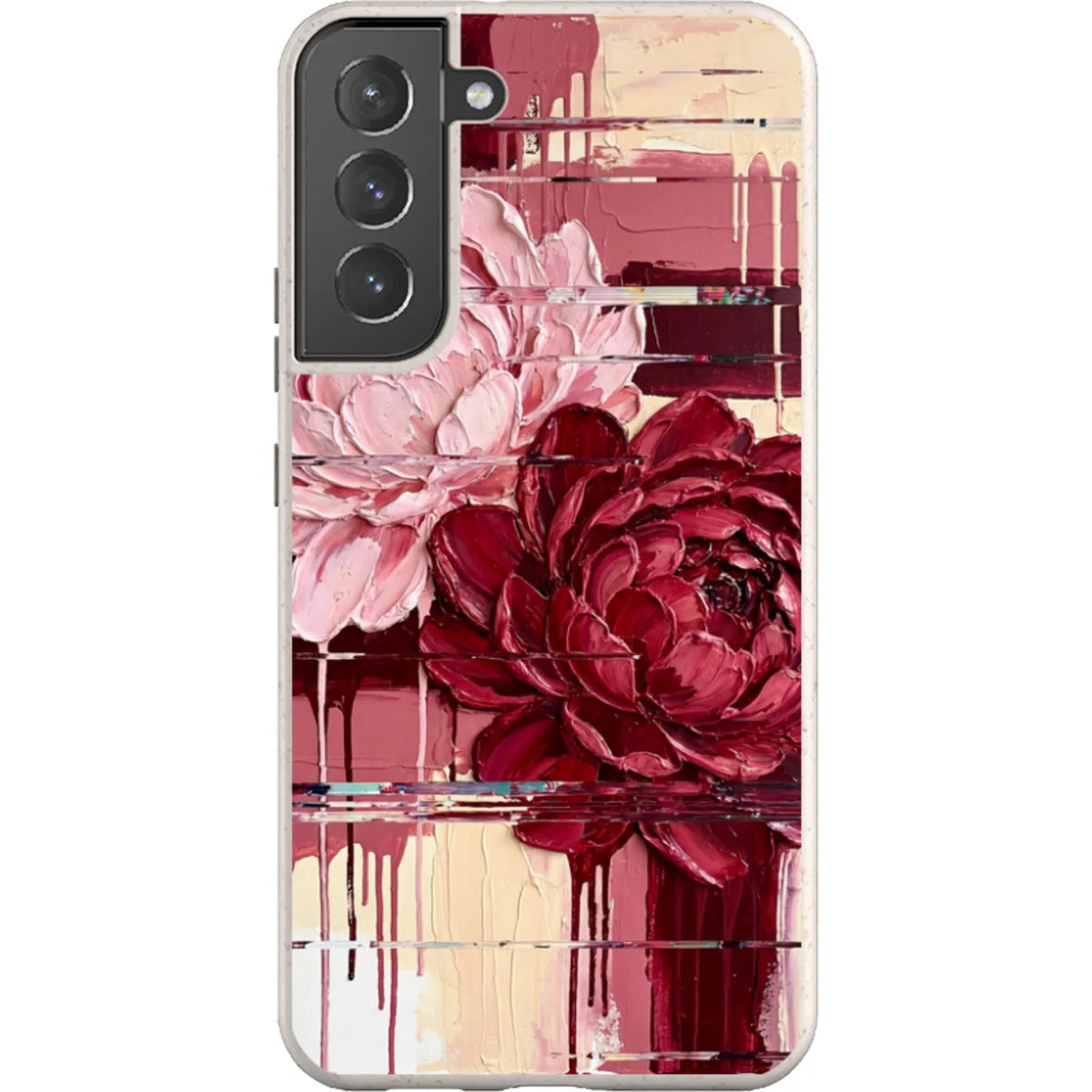 Peonies by Frida Lövström — S22 Plus Samsung Galaxy Bio-degradable Case — Finnaij