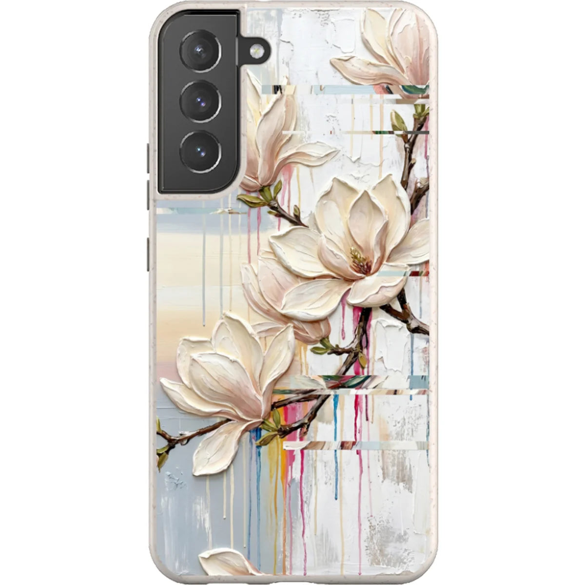 Magnolia Branches by Frida Lövström — S22 Plus Samsung Galaxy Bio-degradable Case — Finnaij