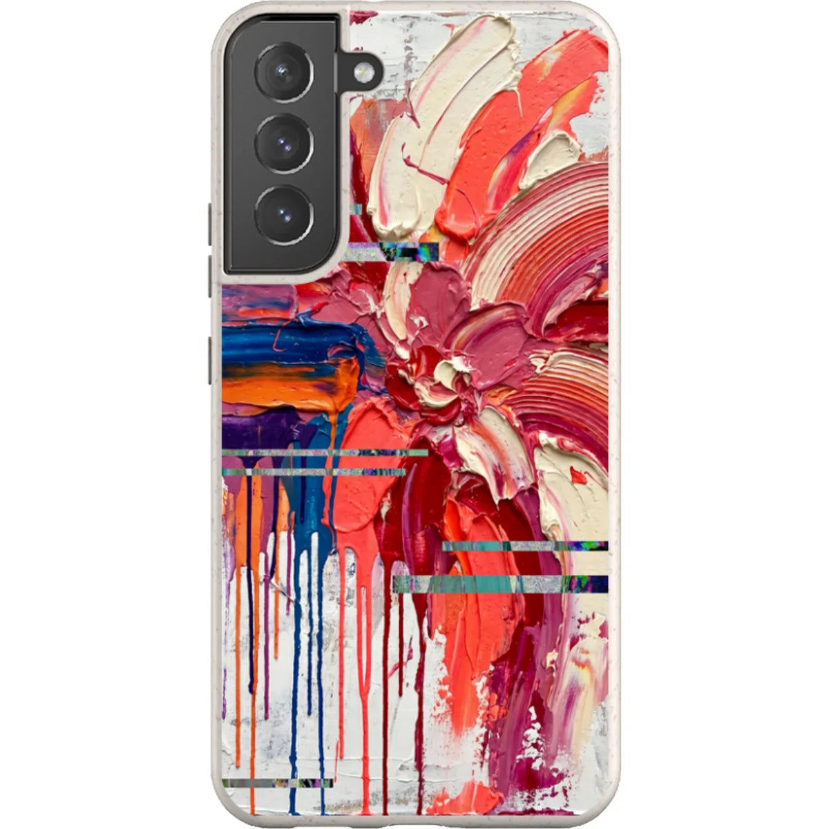 Abstract Florals by Frida Lövström — S22 Plus Samsung Galaxy Bio-degradable Case — Finnaij