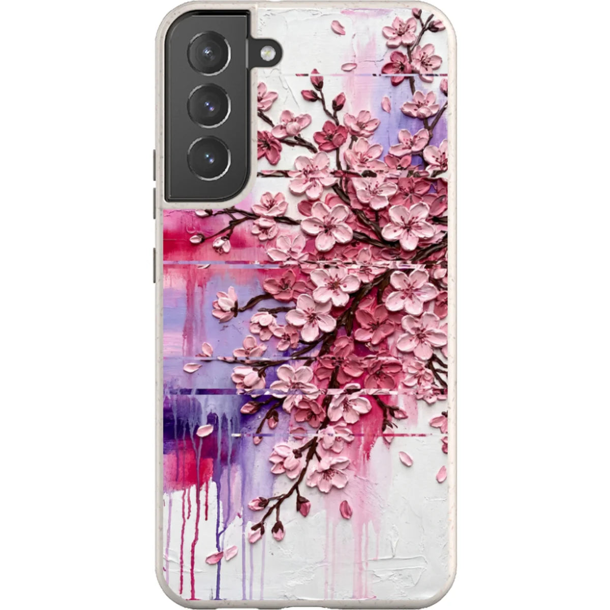 Cherry Blossoms by Frida Lövström — S22 Plus Samsung Galaxy Bio-degradable Case — Finnaij