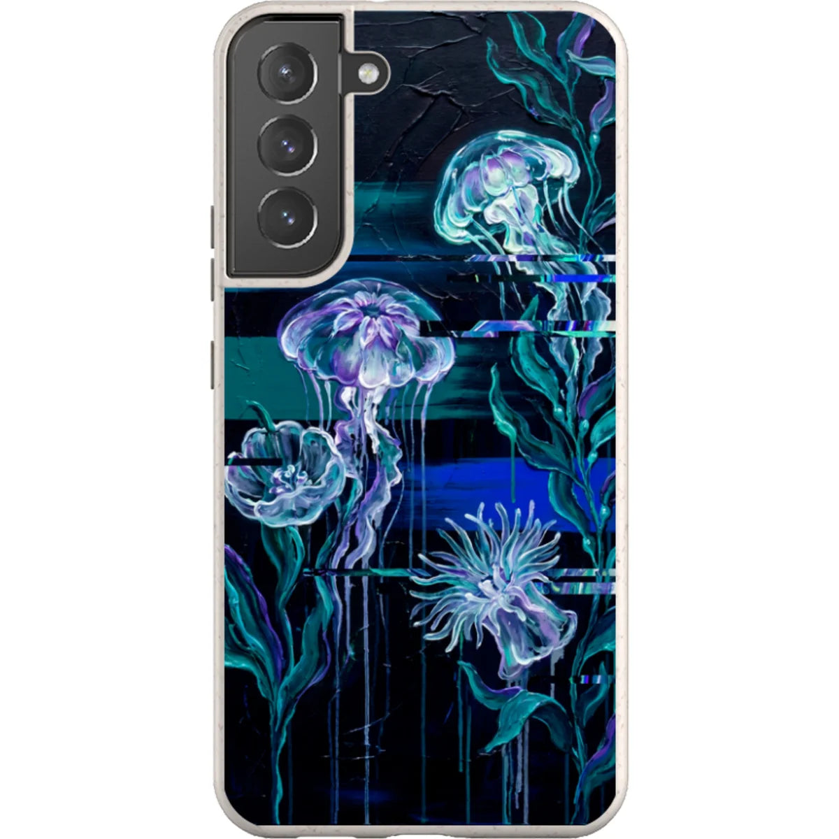 Deep-Sea Underwater Botanical Fantasy by Frida Lövström — S22 Plus Samsung Galaxy Bio-degradable Case — Finnaij