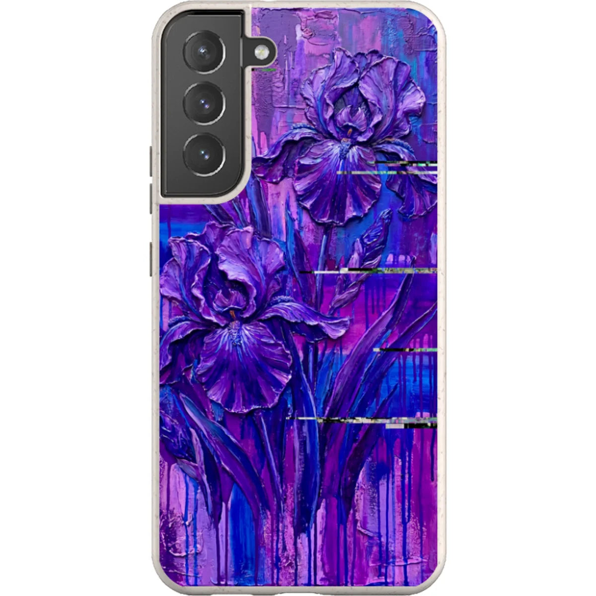 Iris Flowers by Frida Lövström — S22 Plus Samsung Galaxy Bio-degradable Case — Finnaij