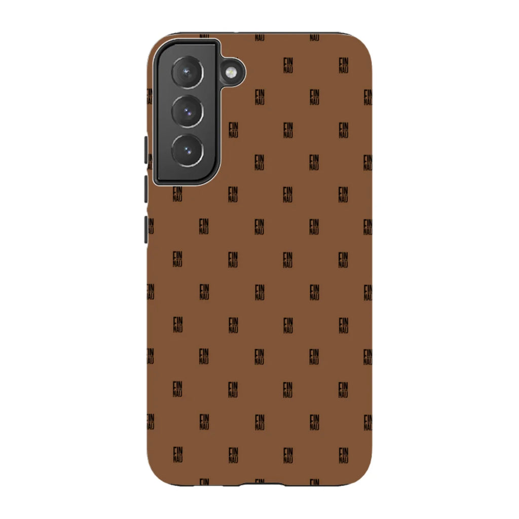 Monogram Chocolate Lover — S22 Plus Tough Case — Finnaij