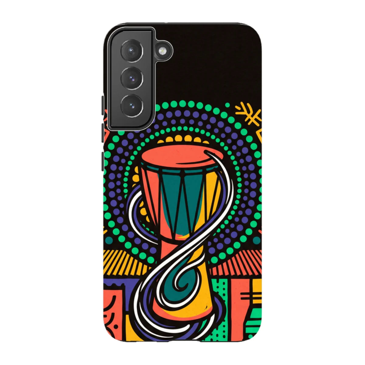 Talking Drum Halo by Ada Okoye — S22 Plus Tough Case — Finnaij