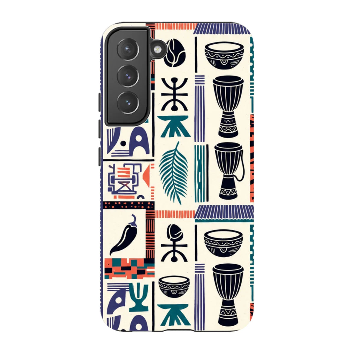 Market Day Icons by Ada Okoye — S22 Plus Tough Case — Finnaij
