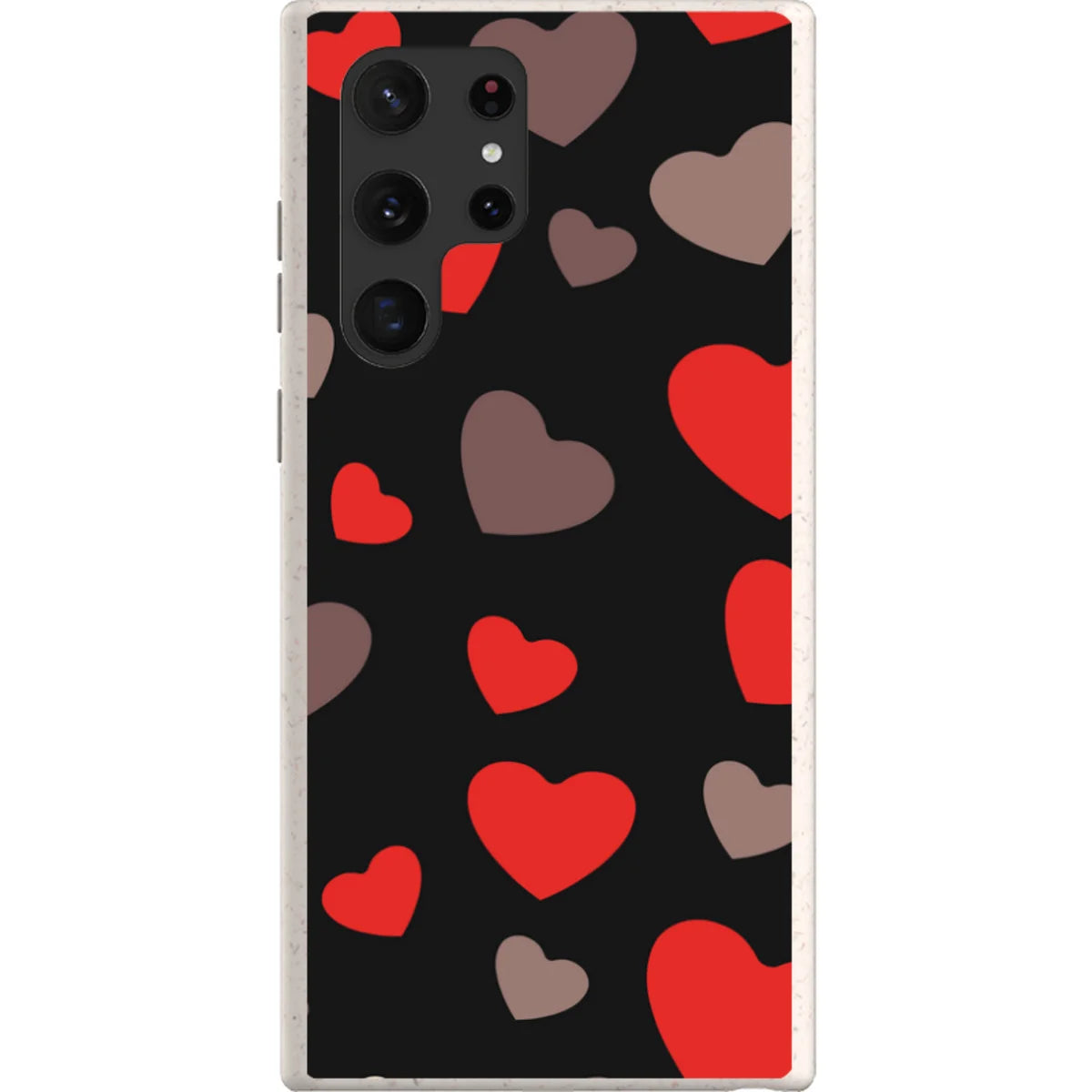 Red Hearts — S22 Ultra Samsung Galaxy Bio-degradable Case — Finnaij