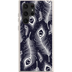 Feathers in Bloom — S23 Plus Samsung Galaxy Bio-degradable Case — Finnaij