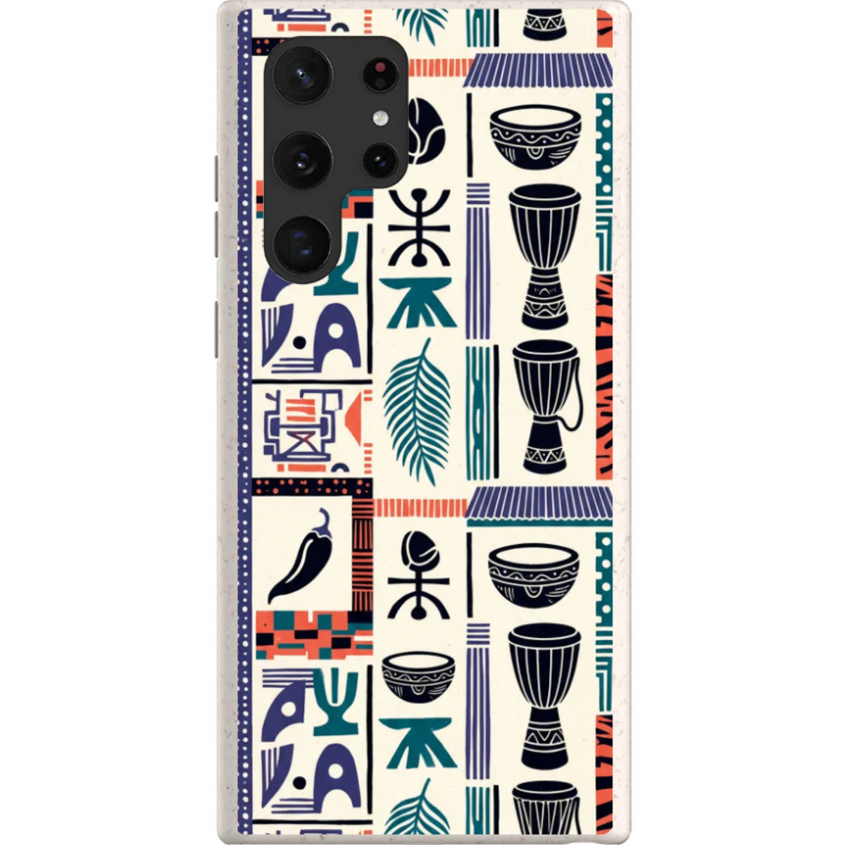 Market Day Icons by Ada Okoye — S22 Ultra Samsung Galaxy Bio-degradable Case — Finnaij
