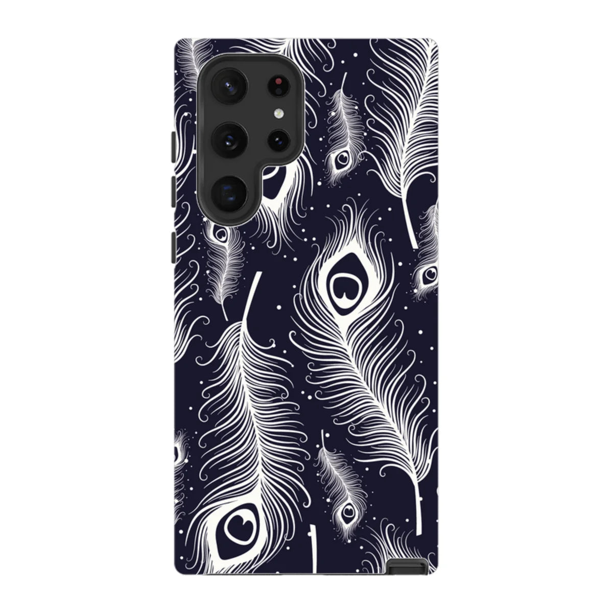 Feathers in Bloom — S22 Ultra Tough Case — Finnaij