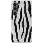 Zebra Groove — S23 Samsung Galaxy Bio-degradable Case — Finnaij