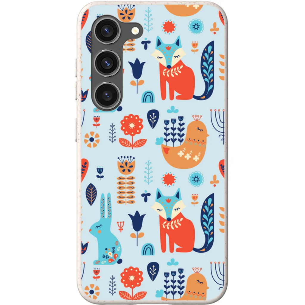 Nordic Ornament — S23 Samsung Galaxy Bio-degradable Case — Finnaij