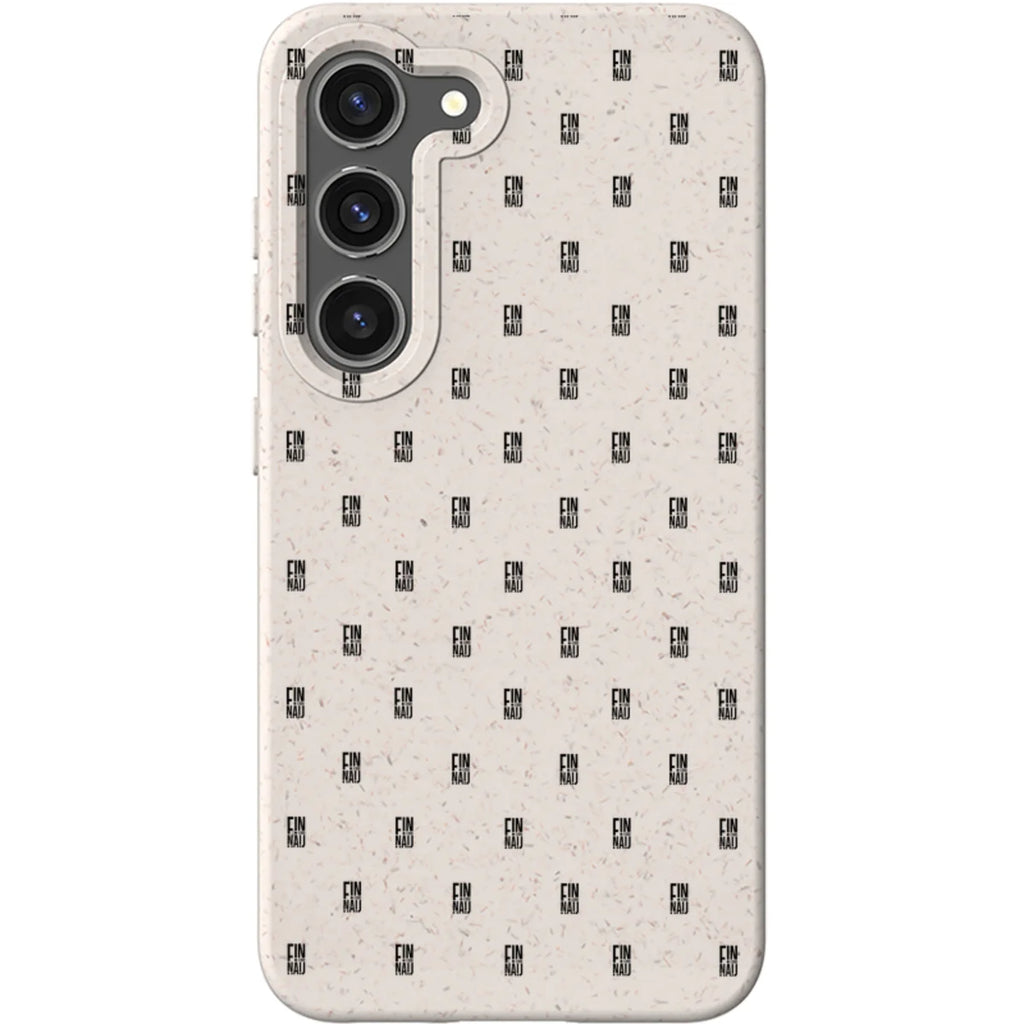 Monogram Natural — S23 Samsung Galaxy Bio-degradable Case — Finnaij