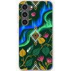 Aurora Birch Bloom by Aino Kallio — S23 Samsung Galaxy Bio-degradable Case — Finnaij
