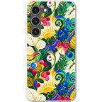 Berry Meadow Glow by Aino Kallio — S23 Samsung Galaxy Bio-degradable Case — Finnaij