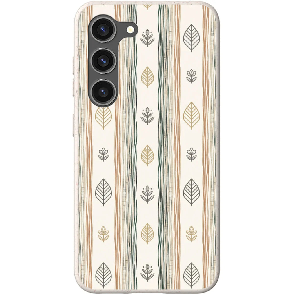Birch Linen Harmony by Elsi Vaarala — S23 Samsung Galaxy Bio-degradable Case — Finnaij