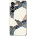 Frozen Lake Geometry by Elsi Vaarala — S23 Samsung Galaxy Bio-degradable Case — Finnaij