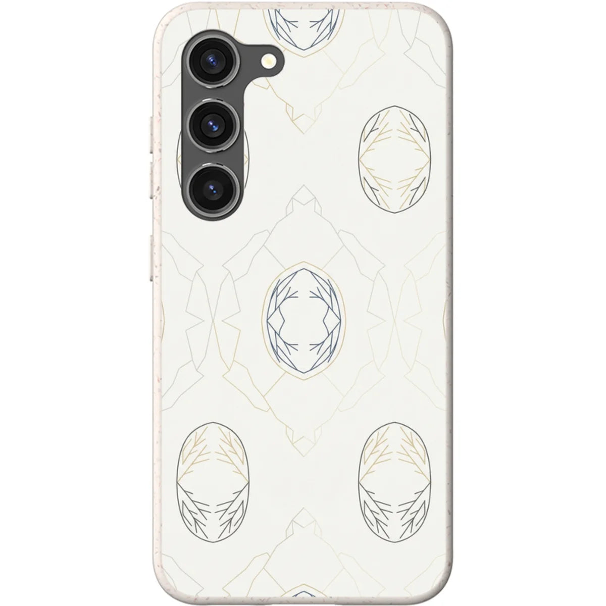 Frozen Lake Silence by Elsi Vaarala — S23 Samsung Galaxy Bio-degradable Case — Finnaij