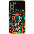 Talking Drum Halo by Ada Okoye — S23 Samsung Galaxy Bio-degradable Case — Finnaij