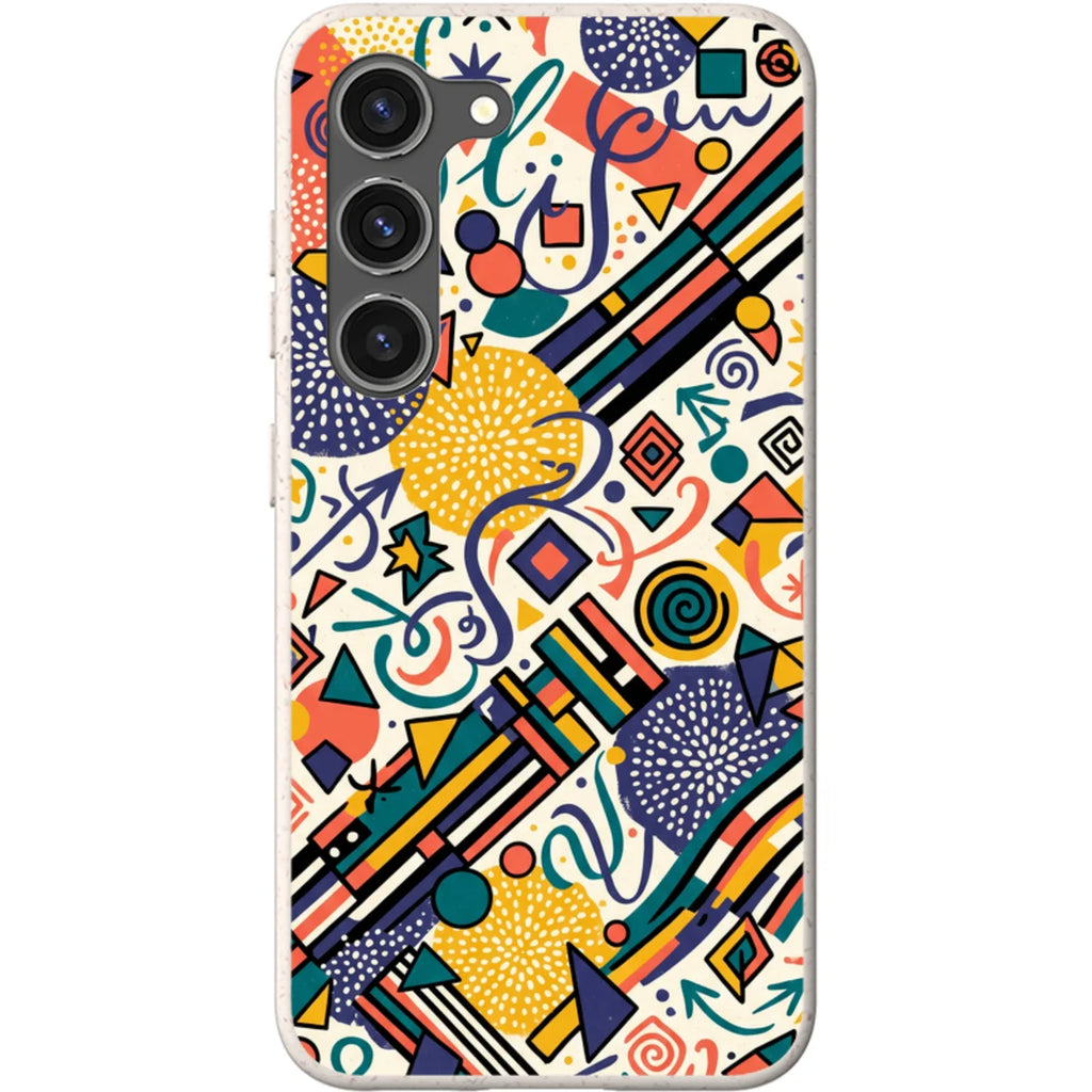 Festival Confetti (Daylight) by Ada Okoye — S23 Samsung Galaxy Bio-degradable Case — Finnaij